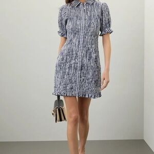 Jason Wu Collective • Elegant Blue and White Women's Dress